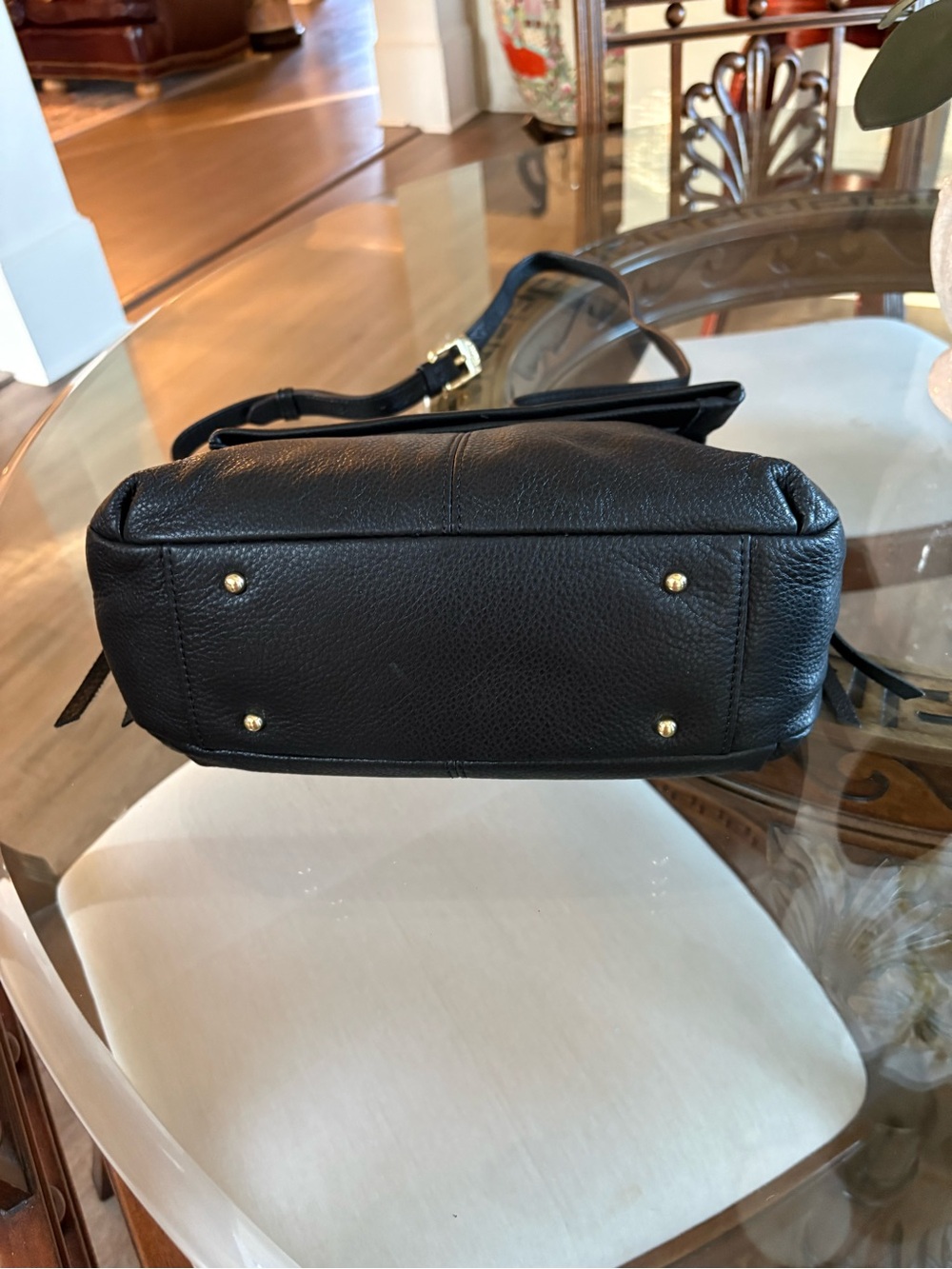 🖤🖤AIMEE KESTENBERG BALI BLACK PEBBLED LEATHER CROSSBODY BAG!🖤🖤 - Picture 3 of 10